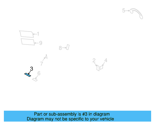 Caution Label 1K0-010-467-T - View 64
