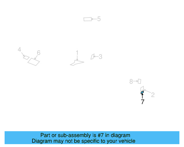 Caution Label 1K0-010-467-T - View 65