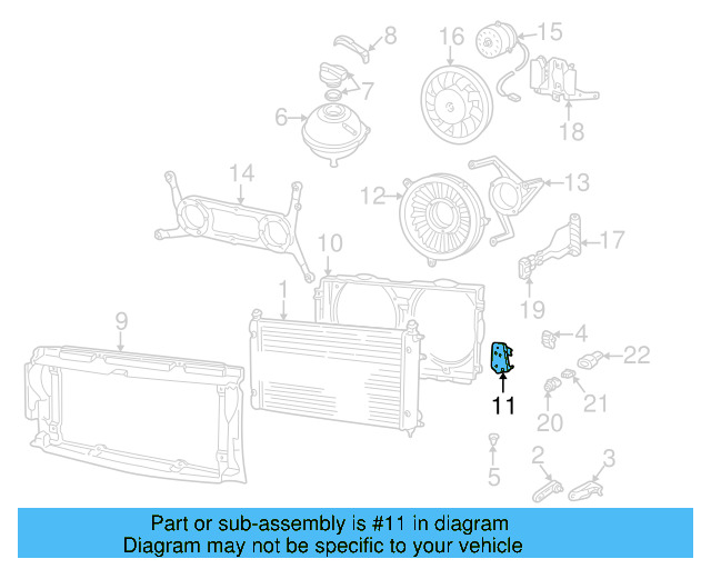 Fan Shroud Adjuster 701-121-183-A - View 4