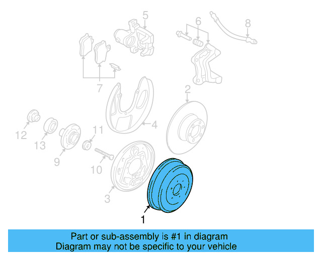Brake Drum 701-609-617 - View 3