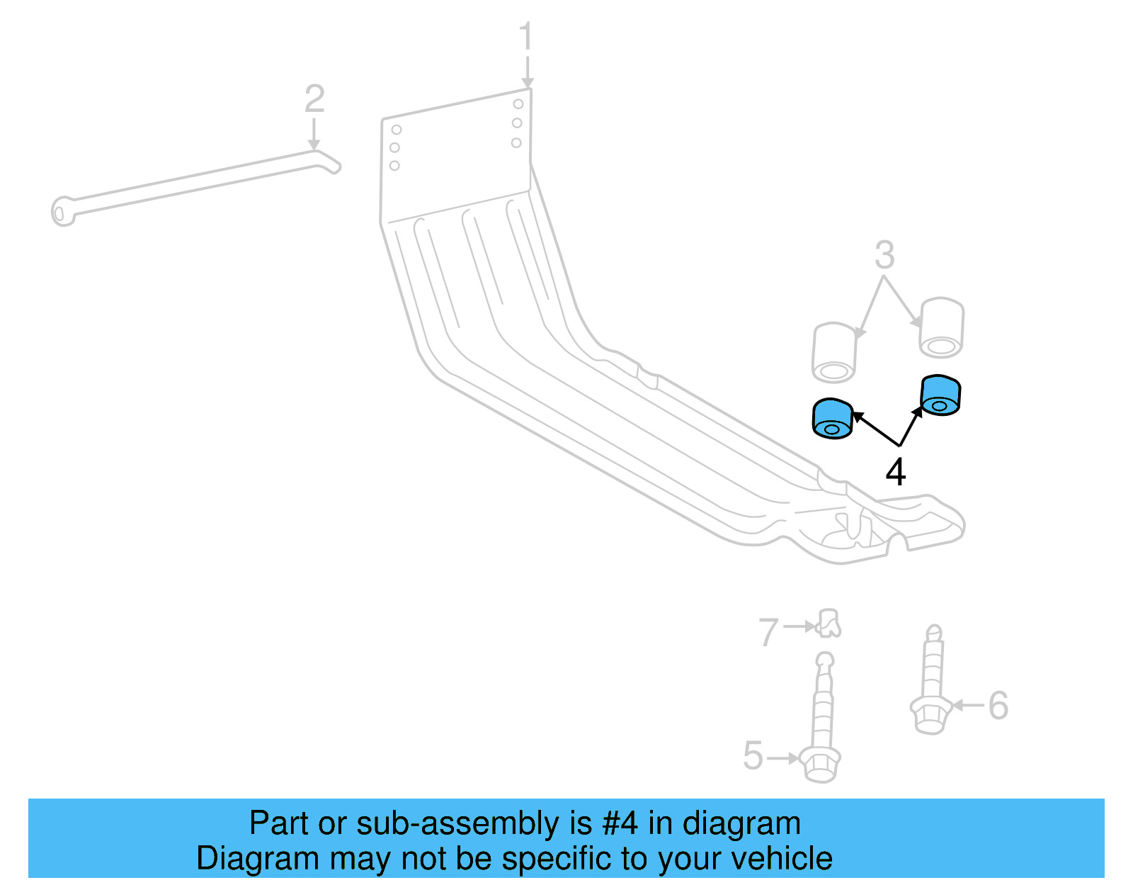 Spacer Bushing 701-801-917-B - View 3