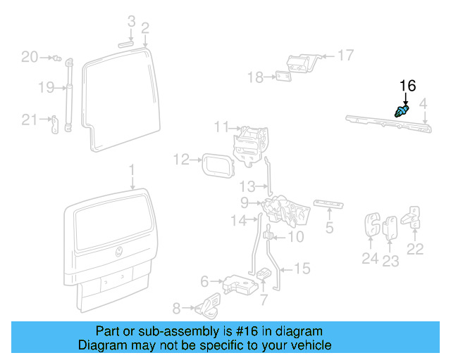 Lock Cylinder 701-837-061-D - View 6