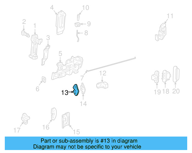 Stop Retainer Plate 701-843-667 - View 2