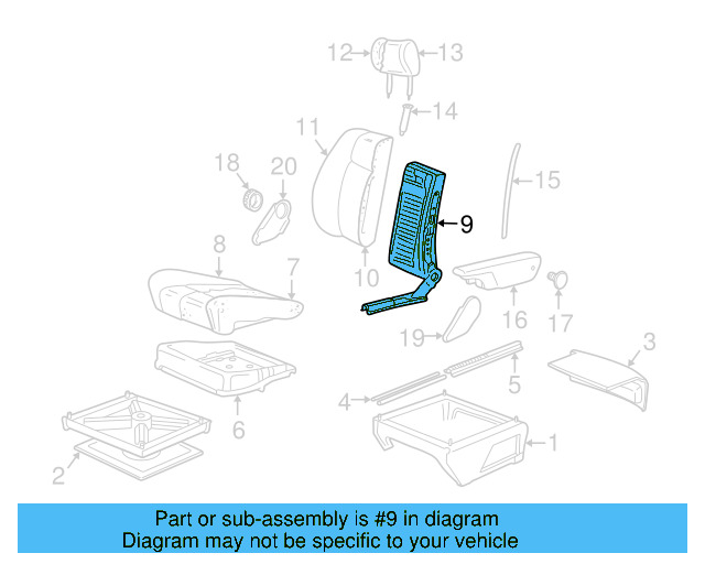 Upper Frame 701-881-045-AD - View 7