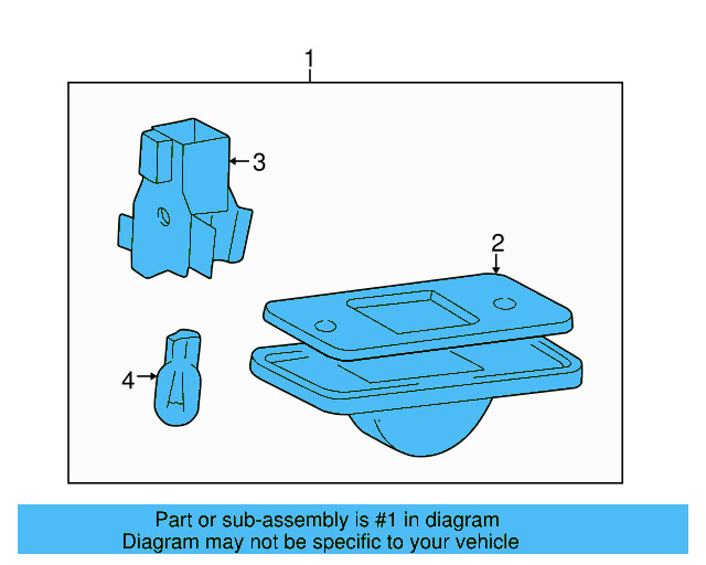 License Lamp 701-943-021 - View 2