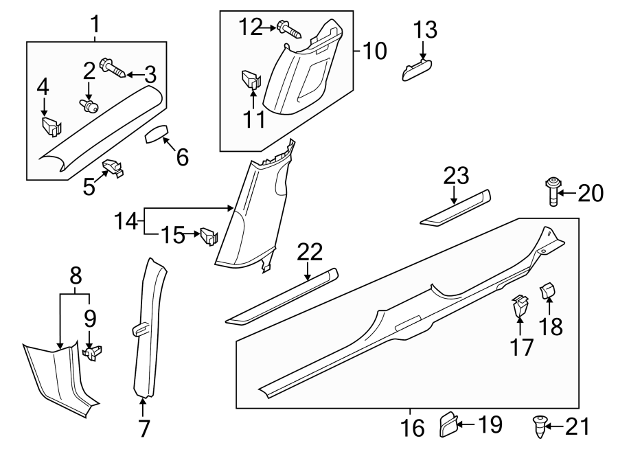 Front Sill Plate 561-853-537-E-20P