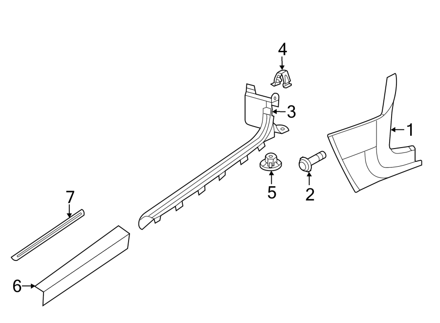 Sill Plate 5C5-853-538-G-NQ9