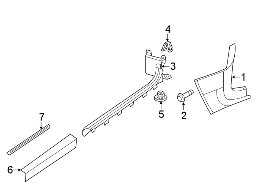 Sill Plate 5C5-853-538-G-NQ9 - View 2