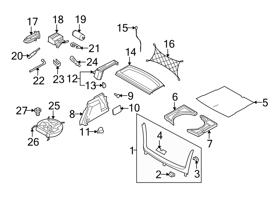 Mount Bolt 1K0-803-899-C - View 2