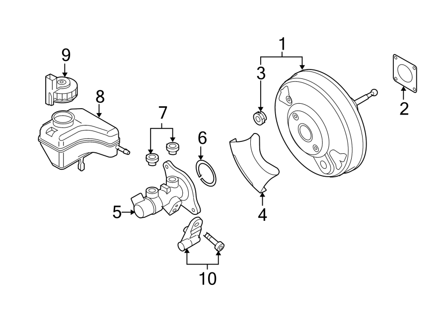 Master Cylinder 1K1-614-019-F - View 7