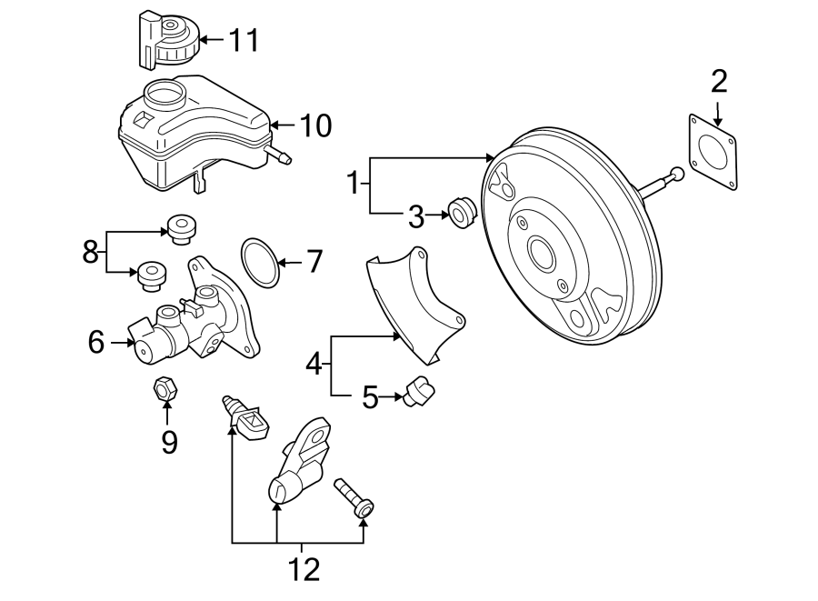 Power Booster 5N1-614-106-C-REP - View 3
