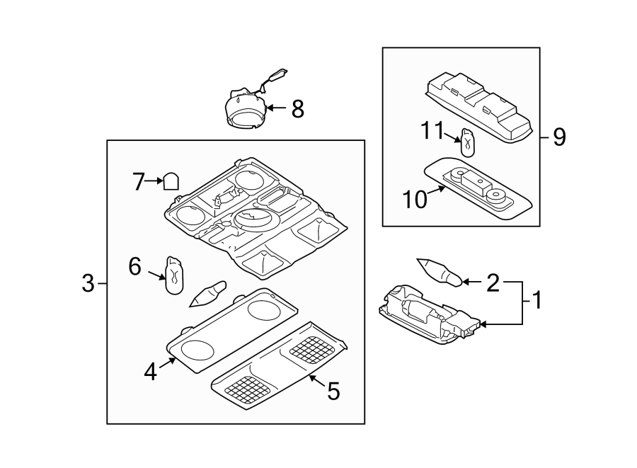 Reading Lmp Assembly 3C0-947-291-F-82V - View 15