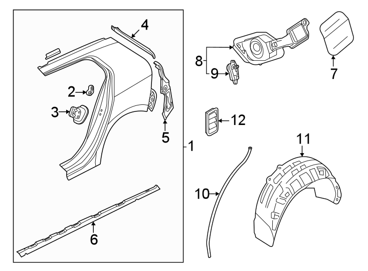 Housing 5H0-809-857-D