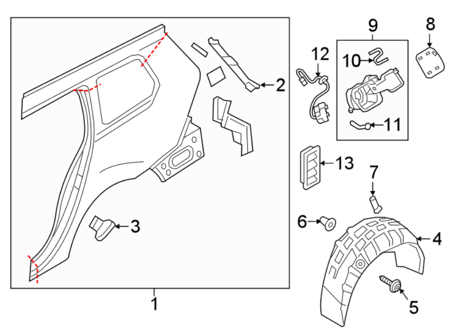 Housing 5GM-809-857-G - View 3