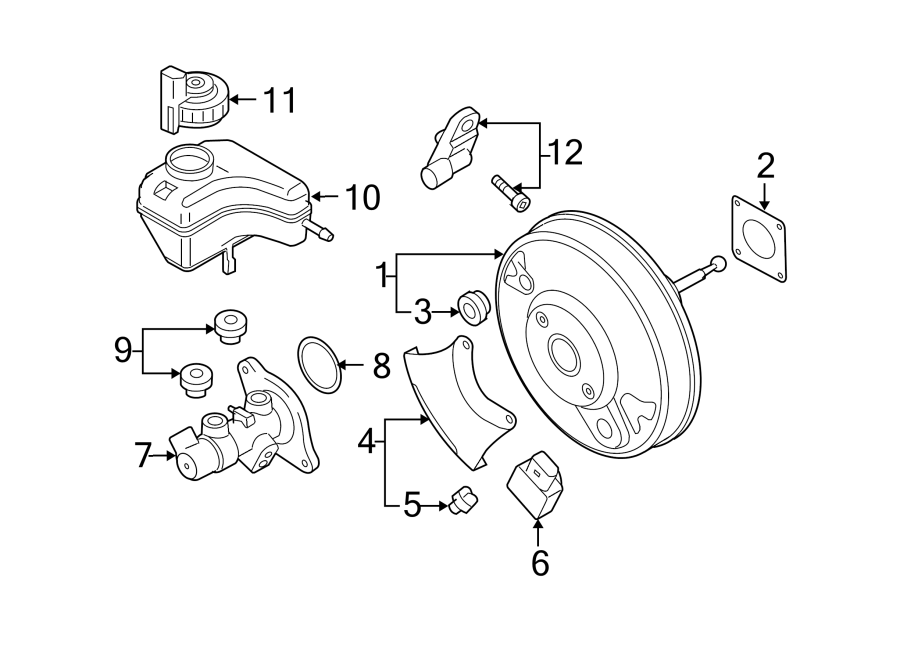 Power Booster 3C1-614-106-P - View 2
