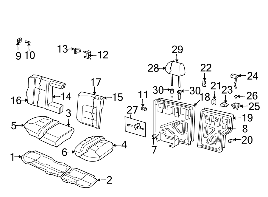 Seat Back Cover 1J0-885-805-DK-KNZ - View 2