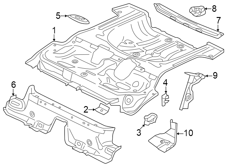 Filler Plate 5Q0-813-174 - View 4