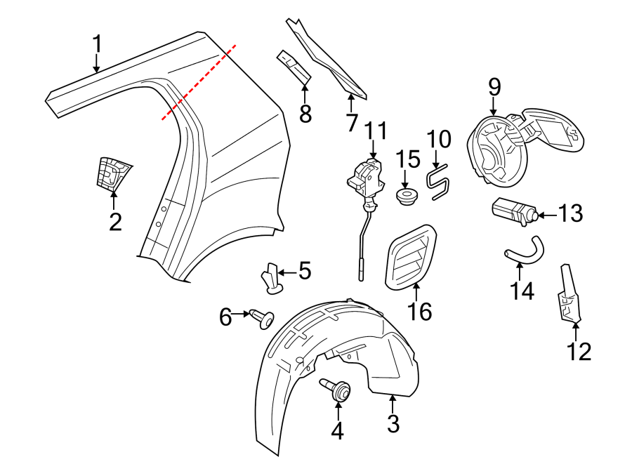 Actuator 6Q6-809-986-C - View 4
