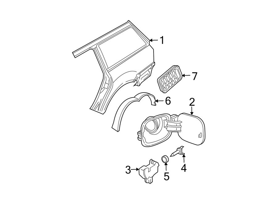 Quarter Panel 1J9-809-844-A - View 2