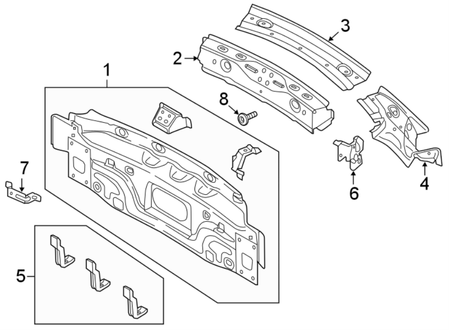 Inner Bracket 5C5-861-611 - View 3