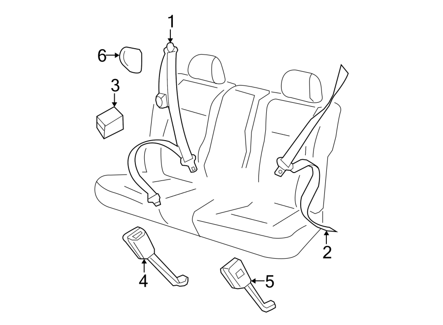 Retractor Assembly Cap 1J0-858-189-D-Y20 - View 3