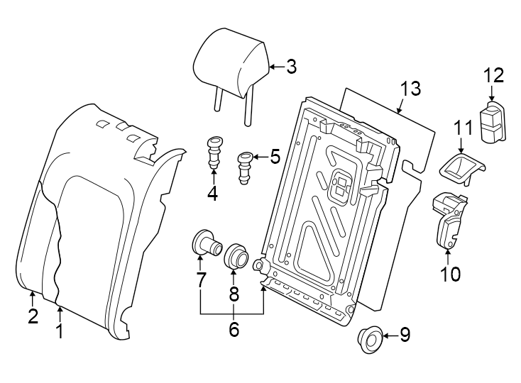 Lock Cover 5G0-885-893-B-82V - View 5