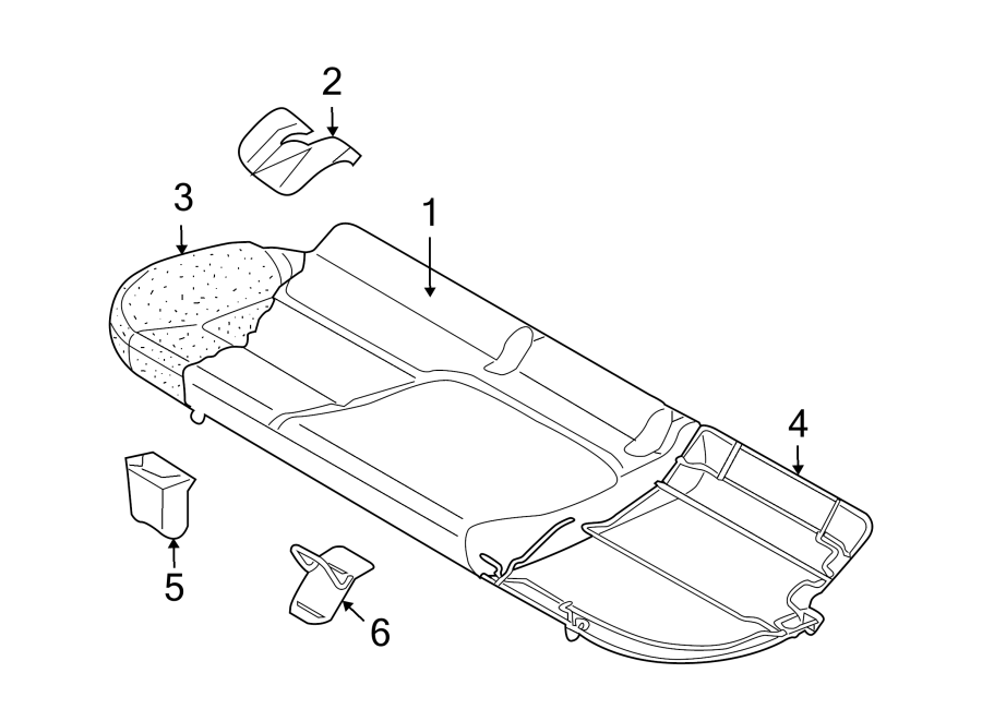 Seat Cover 5K0-885-405-DA-ILZ - View 2