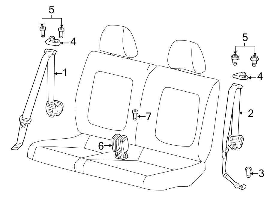 Belt Guide 5C3-858-825 - View 2