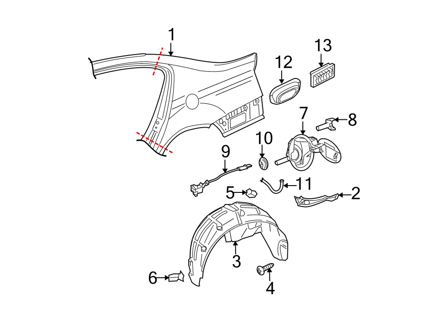 Splash Shield 3C0-810-971-C-9B9 - View 4