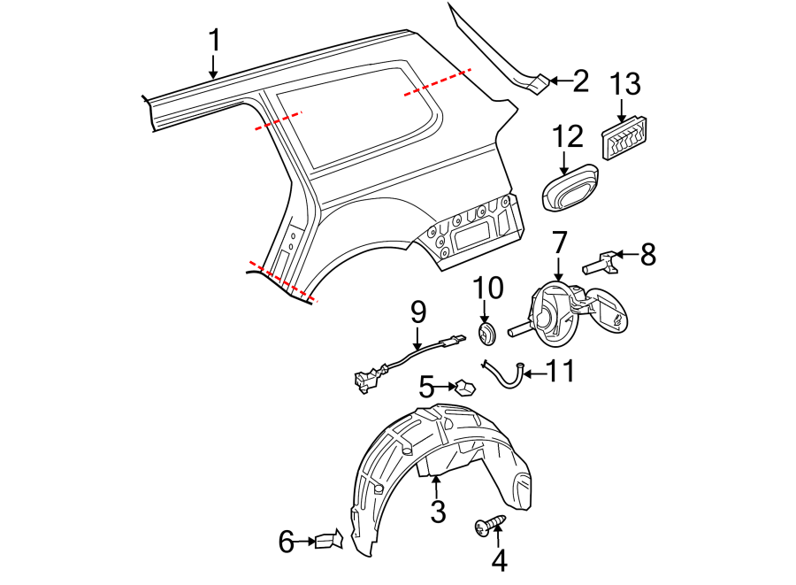 Splash Shield 3C0-810-971-C-9B9 - View 2