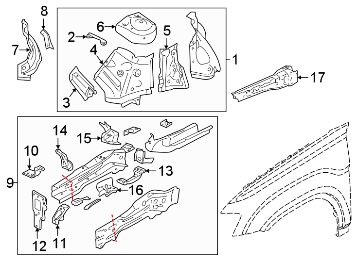 Mount Bracket 5Q0-810-811 - View 2
