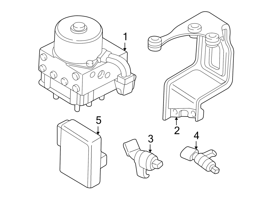 Control Module 1J0-907-375-Q - View 4