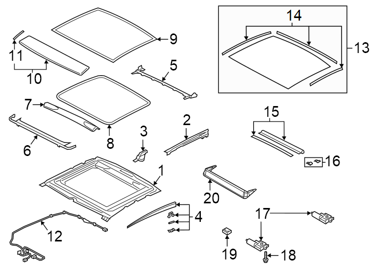 Air Deflector 17A-877-651 - View 2