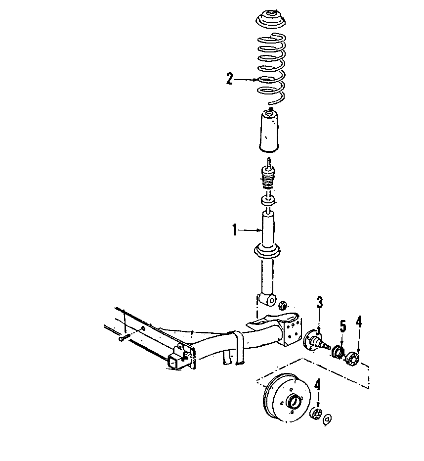 Coil Spring 1J0-511-115-AJ - View 6