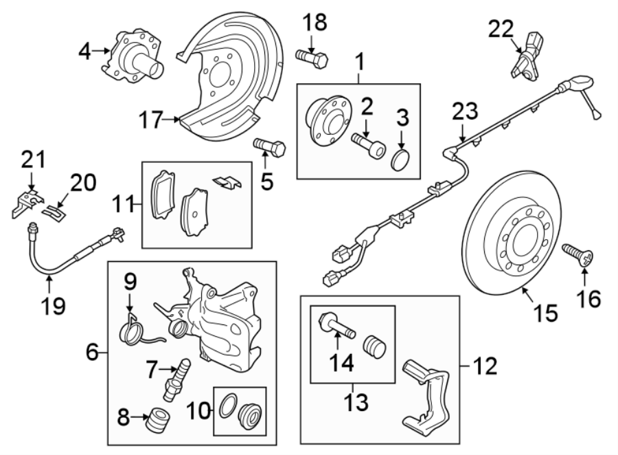 ABS Sensor Wire 8V0-927-902-H
