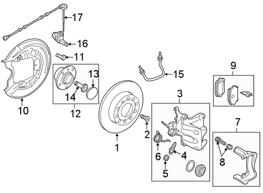 ABS Sensor Wire 5C0-927-904-A - View 10