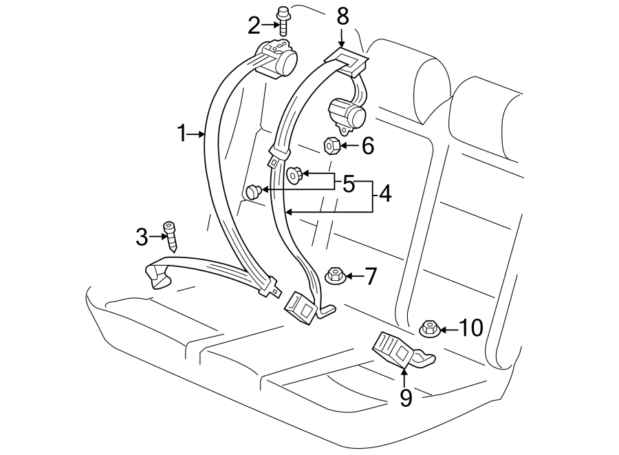 Seat Belt Guide 5G0-857-781-A-ZA2 - View 3