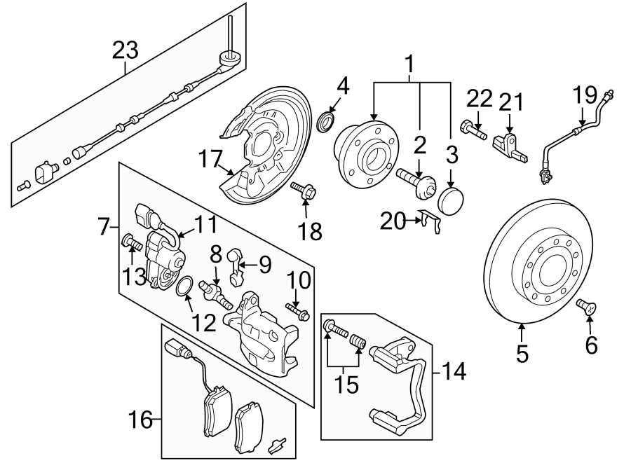 Hub Assembly 5QF-598-611 - View 2