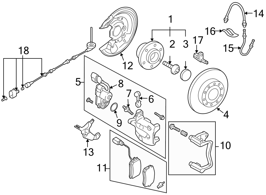Sensor Harness 3C0-927-904-A - View 2