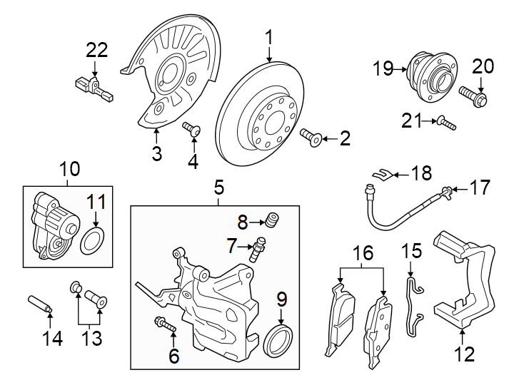 Bearing Assembly 5WA-407-621-D
