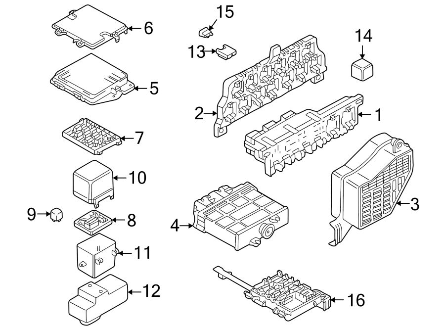 Fuse & Relay Box 1J0-937-617-B - View 6
