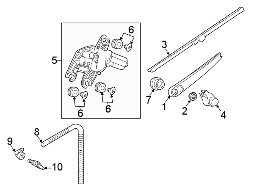 Wiper Motor 5G0-955-711-D - View 2