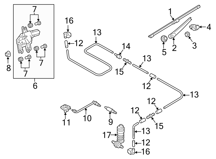 Wiper Blade 5GM-955-427-A - View 4