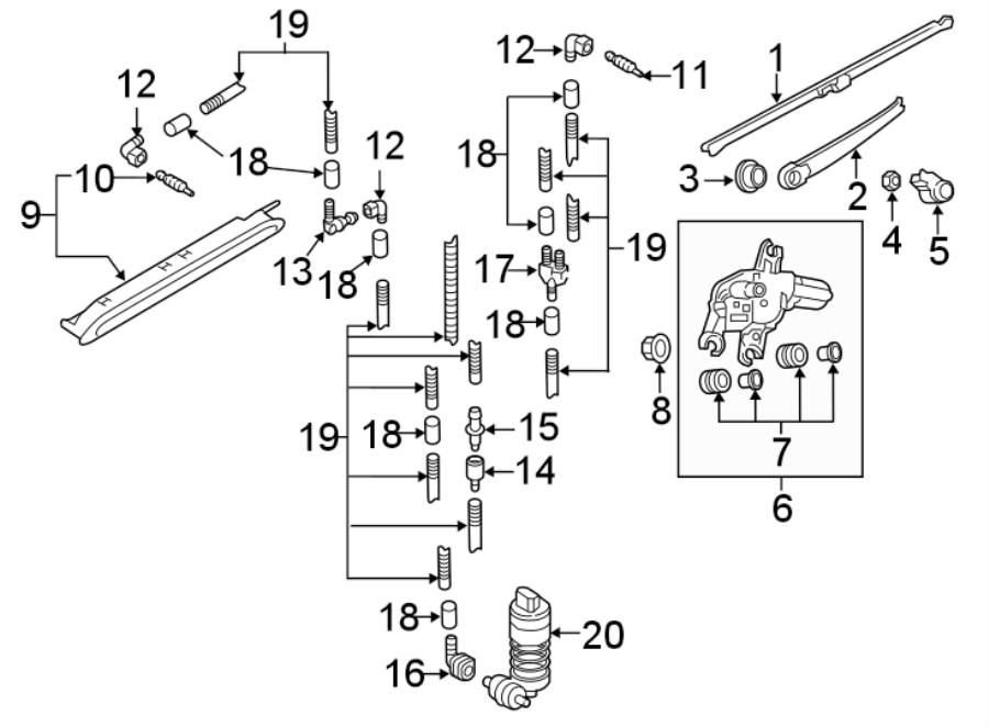 Nozzle 8W9-955-993-A