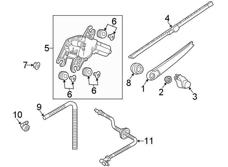 Washer Nozzle 3CM-955-993 - View 4