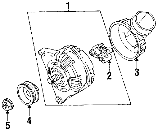 Pulley Nut 030-903-181 - View 4