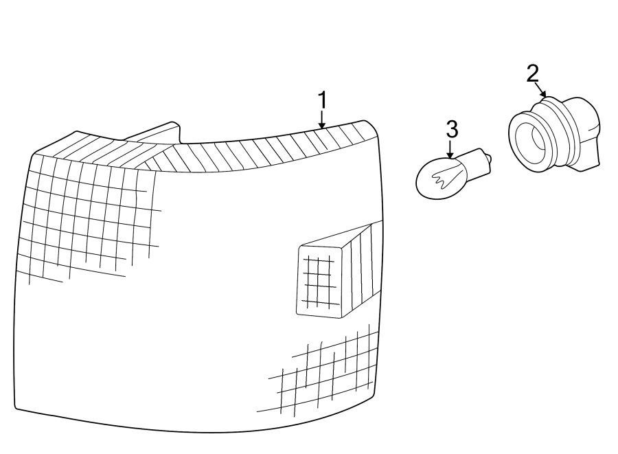 Lens & Housing 7D0-953-042-E - View 2