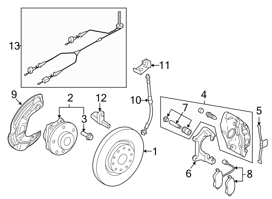 ABS Sensor Wire 3C0-927-903-A - View 4