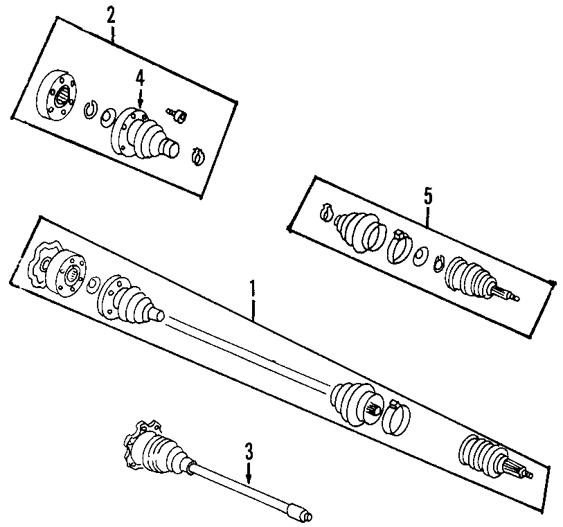 Cv Joint Kit 357-498-103-B