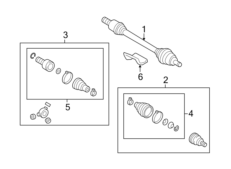 Outer Joint Assembly 1KM-498-099 - View 21